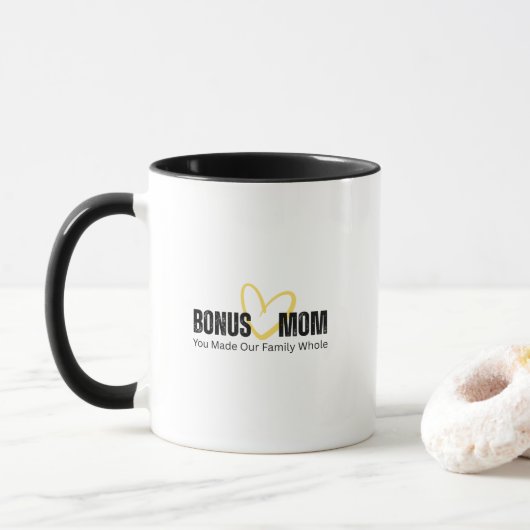 Funny Mom Life Quotes Collection Tasse (Mit Donut)