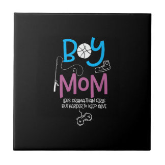 Funny Mom of Boys Proud Mom Good Mothers Day Fliese