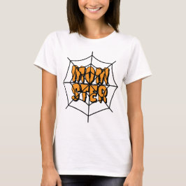 Funny MOM STER Halloween Shirt – Customizable