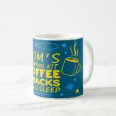 Funny Mom Survival Mug 2026, Tired Mom Mug Kaffeetasse (VorderseiteRechts)