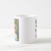 Funny Mom Thanks Putting Up With Me 1 Photo Script Kaffeetasse (Mittel)