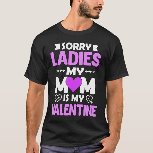 Funny Mom Valentine Day Fun Quote Graphic Plus Si T-Shirt (Vorderseite)
