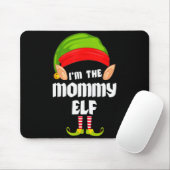 Funny Mommy Elf Matching Family Group Pj Christmas Mousepad (Mit Mouse)
