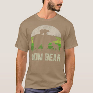 Funny Mommy Shirt Von Son Daughter, 2 Cubs Mama se