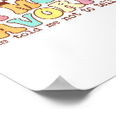 Funny Moms Favorite Child Son Daughter I'm Mom's F Poster (Ecke)