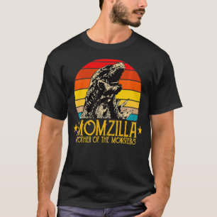 Funny Momzilla Momster Retro Vintager Muttertag  T-Shirt