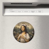 Funny Mona Lisa Nurse RN & Nursing Office Decor Magnet (In Situ (Geschirrspüler))