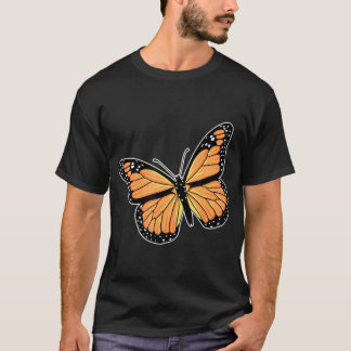 Funny Monarch Butterfly Art Männer Frauen Entomolo T-Shirt