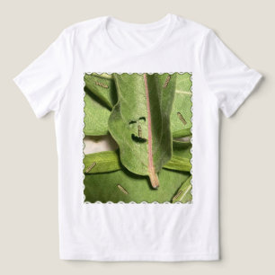 Funny Monarch Butterfly Raupe Tri-Blend Shirt