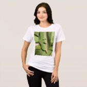 Funny Monarch Butterfly Raupe Tri-Blend Shirt (Vorderseite voll)