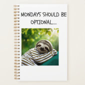 Funny Monday Journal Planer (Vorderseite)