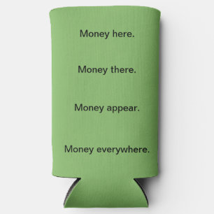 Funny Money erscheint - Original Gedicht - Money G Selters Dosenkühler