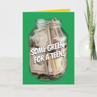 Funny Money für Teens Geburtstag