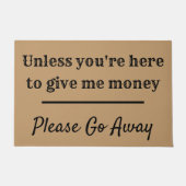 Funny Money Fußmatte (Vorderseite)