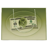 Funny Money Große Geschenktüte (Vorderseite)