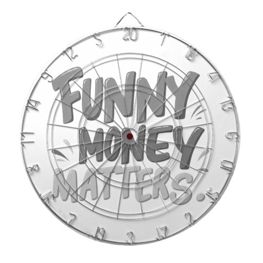 Funny Money Matters Dartscheibe (vorne)