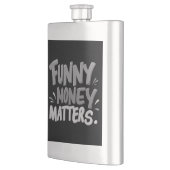 Funny Money Matters Flachmann (Links)
