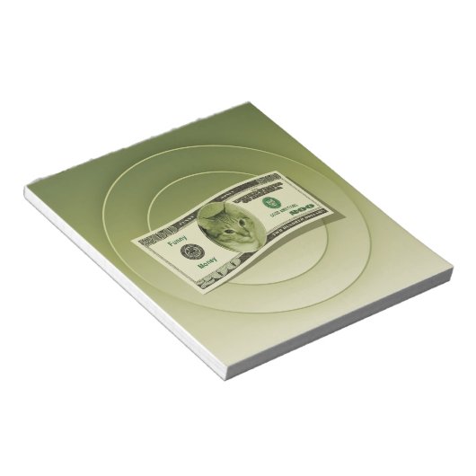 Funny Money Notizblock (angewinkelt)