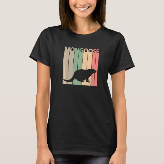 Funny Mongoise Kostüm T-Shirt (Vorderseite)
