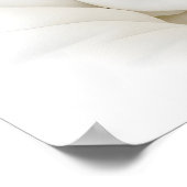 Funny Monkey Bathroom Print, Monkey In Bathrobe Poster (Ecke)