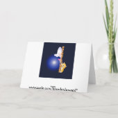 funny monkey business 90th  birthday card karte (Rückseite)