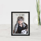 Funny Monkey Business Karte (Vorderseite)