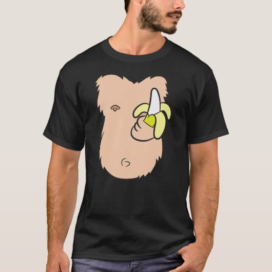 Funny Monkey Costume Gorilla Costume Monkey T-Shirt (Vorderseite)