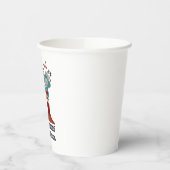 Funny Monkey Couple Valentine's Day Pappbecher (Links)