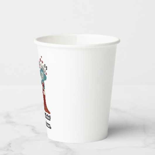 Funny Monkey Couple Valentine's Day Pappbecher (Links)