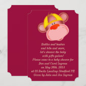 Funny Monkey Einladung. Einladung (Vorne/Hinten)