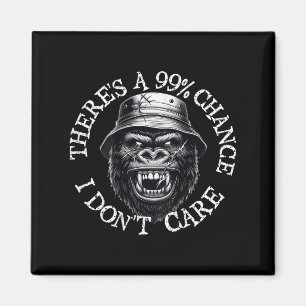Funny Monkey Es gibt eine 99%ige Chance, die mir e Magnet
