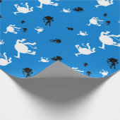 Funny Monkey Geschenkpapier (Ecke)