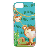 Funny Monkey Jungle Fun Case-Mate iPhone Hülle (Rückseite)