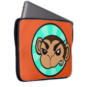 FUNNY MONKEY LAPTOP SLEEVE (Vorne Rechts)