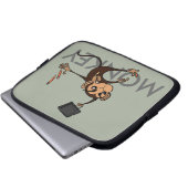 FUNNY MONKEY LAPTOP SLEEVE (Vorne Knopf)