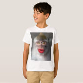 funny monkey lips T-Shirt (Vorne ganz)
