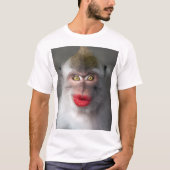 funny monkey lips T-Shirt (Vorderseite)