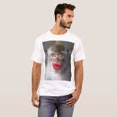 funny monkey lips T-Shirt (Vorne ganz)