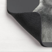 Funny Monkey Meme With Retro Odore Humor Art Style Mousepad (Ecke)