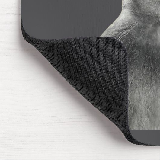 Funny Monkey Meme With Retro Odore Humor Art Style Mousepad (Ecke)