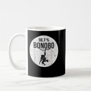 Funny Monkey mit Chimpanzee Bonobo DNA Kaffeetasse