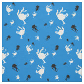 Funny Monkey Pattern Fabric - Spielerisches Jungle Stoff (Muster)