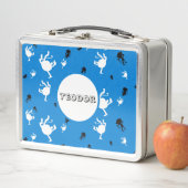 Funny Monkey Personalisiert Metal Lunch Box (Beispiel)