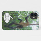 Funny Monkey Phone Case (Rückseite (Horizontal))