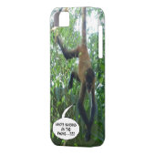 Funny Monkey Phone Case (Rückseite Links)