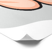 Funny Monkey Poster (Ecke)