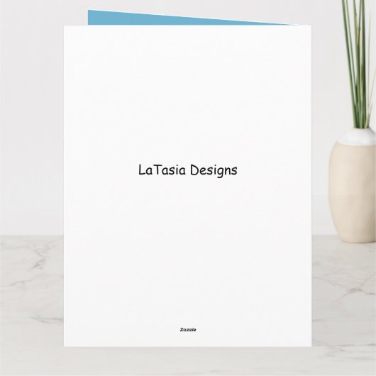 Funny Monkey & Roses Apology  Karte (Rückseite)