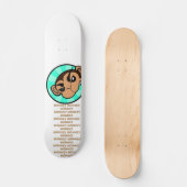 FUNNY MONKEY SKATEBOARD (Vorderseite)