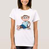 Funny Monkey T-Shirt (Vorderseite)