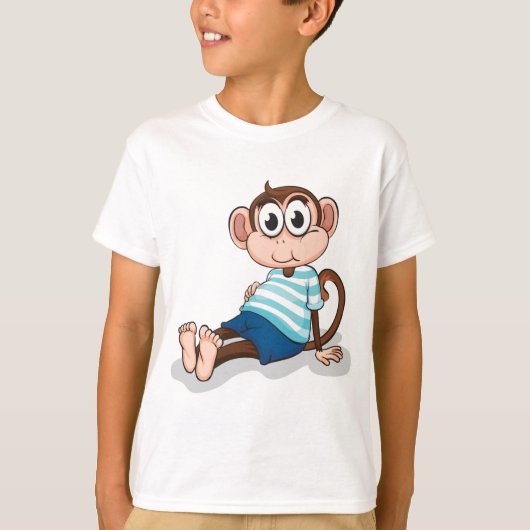 Funny Monkey T-Shirt (Vorderseite)